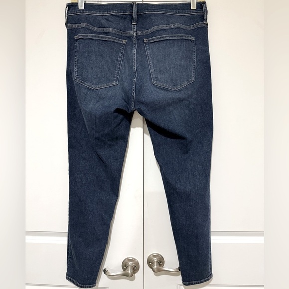 J Crew 8” Toothpick Skinny Jeans in vista wash NWOT sz 33 H2096 - Picture 8 of 11